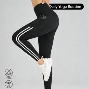 Women's Hip Lift High Waist Yoga Leggings Pants High Elastic Quick Dry Gym Running Fitness Athletic Leggings Pants Sport Wear